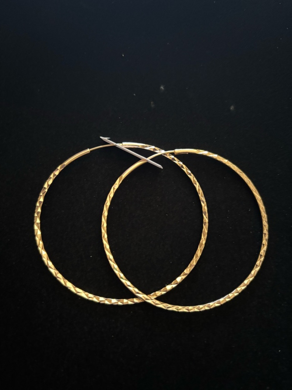 Gold Plated Hoop earrings